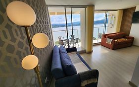 Increíble apartamento con vista panorámica al lago Sochagota